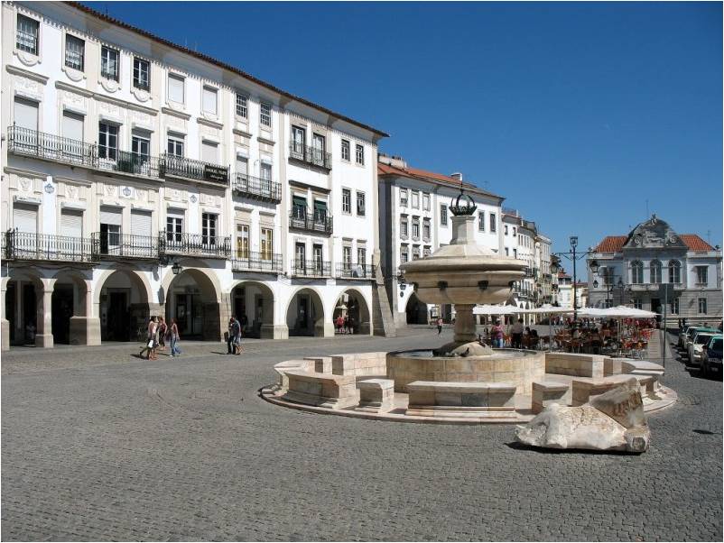 Centro histórico de Évora, Património da Humanidade.