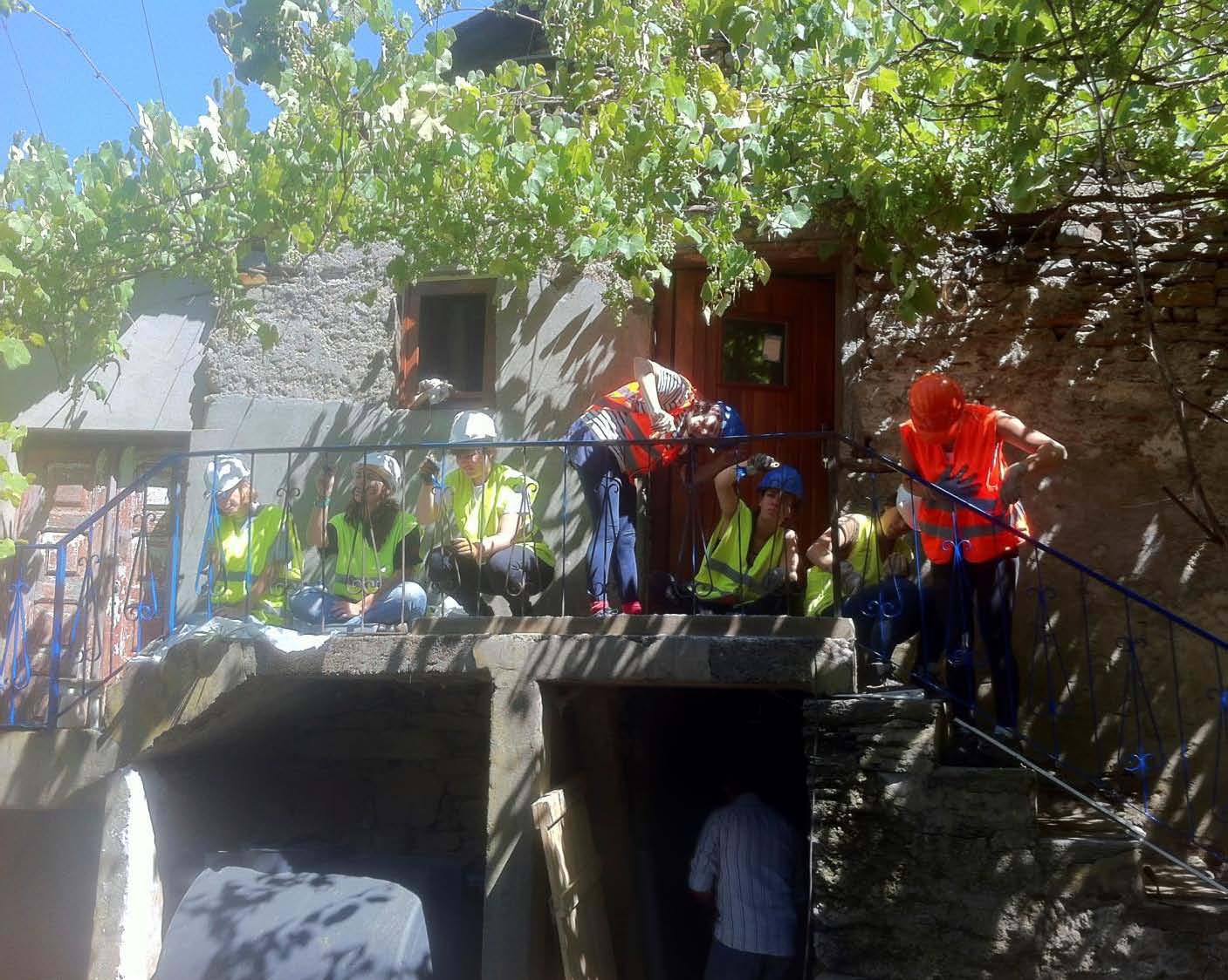 Ação na aldeia de Covas do Monte, em 2013.